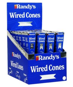 24CT DISPLAY - Randy's Wired Cones - 3pc / 1 1/4