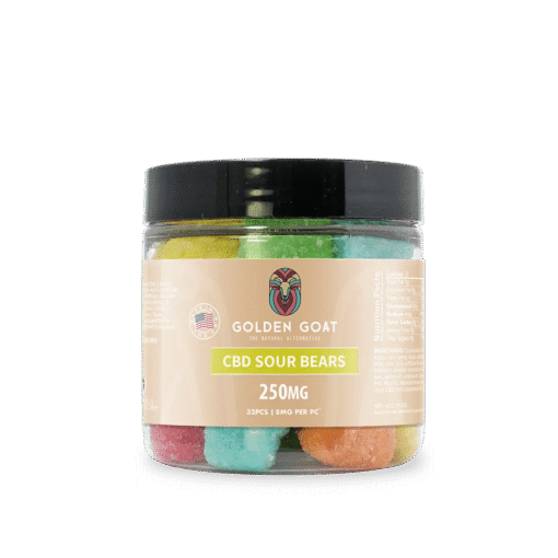 CBD Gummies 250MG - Sour Bears