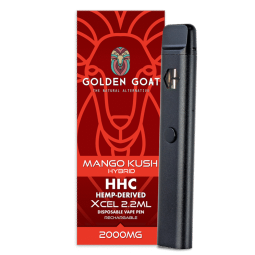 HHC Vape Device, 2000mg, Rechargeable/Disposable - Mango Kush