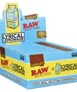RAW x Lyrical Lemonade Rolling Papers - Hemp / 32pc / 50ct