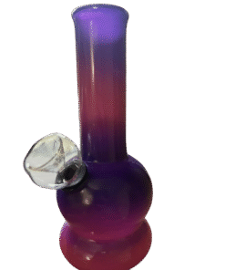 5” Soft Glass Net  Multi-Color Water Pipe Bong