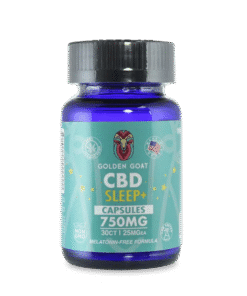 CBD+Sleep Capsules – Broad Spectrum – 750MG – 30ct