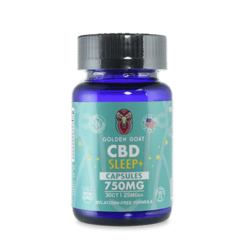 CBD+Sleep Capsules – Broad Spectrum – 750MG – 30ct