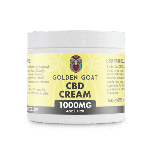 CBD Pain Relief Cream, 1000mg – 4oz