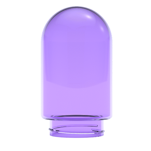 Stündenglass Single Purple Glass Globe (Large)