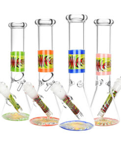 Vacillating Vibe Beaker Water Pipe - 9.75"