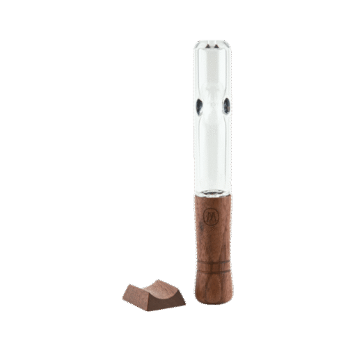Marley Natural Glass & Walnut Steamroller