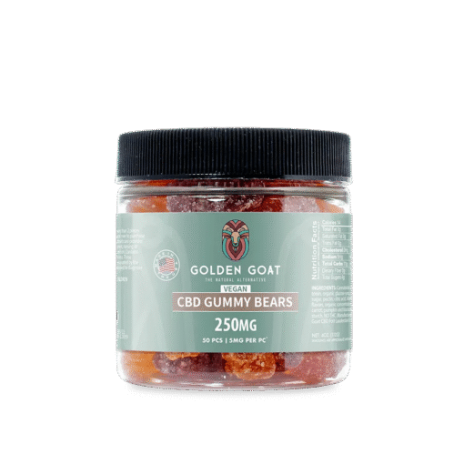 CBD Vegan Gummies 250MG - Clear Bears