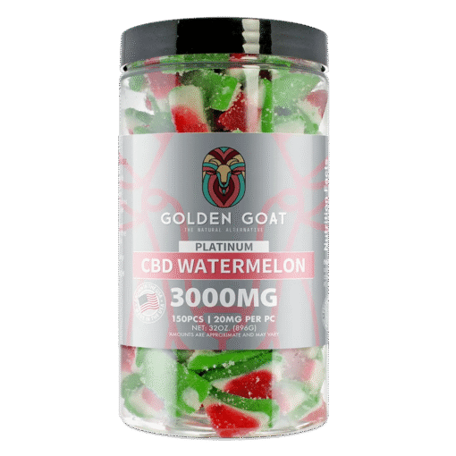 Platinum CBD Gummies 3000mg - Watermelon