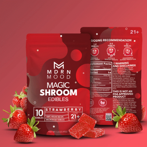 MDRN MOOD Magic Shroom Edibles - Strawberry