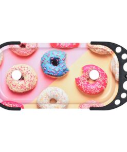 Elevated Metal Rolling Tray & Cone Loader Kit - Donut / 9.25"x 4.2"