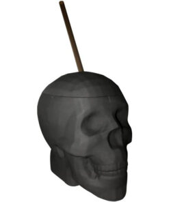 Black  Matte Skull Cup
