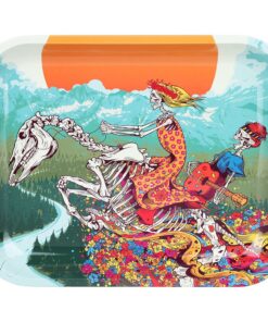 Grateful Dead x Pulsar Large Metal Rolling Tray - Dead Horse / 13"x11"
