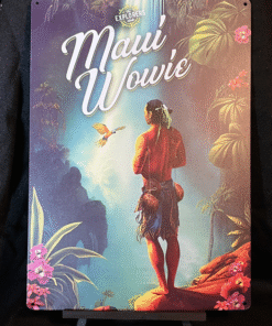 Maui Explorers Club Jungle Strain Art 12"x18" Aluminum Sign