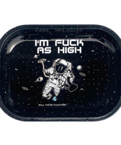 Kill Your Culture Rolling Tray - 7"x5.5" / Fuck As High