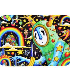 Pulsar Magnetic Rolling Tray Lid - The World Was Mad / 11"x7"
