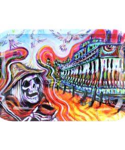 Grateful Dead x Pulsar Metal Rolling Tray - Steamboat / 11" x 7"