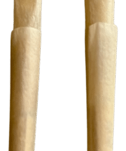 Unbleached OCB Virgin 1.25 1 1/4" Size Natural Rolling 6 Cones Pack