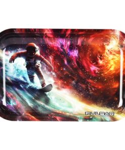 Pulsar Metal Rolling Tray - Astro Surfer / 11"x7"